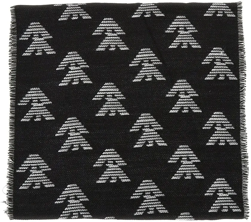 Esarfa Emporio Armani neagra - Img 2