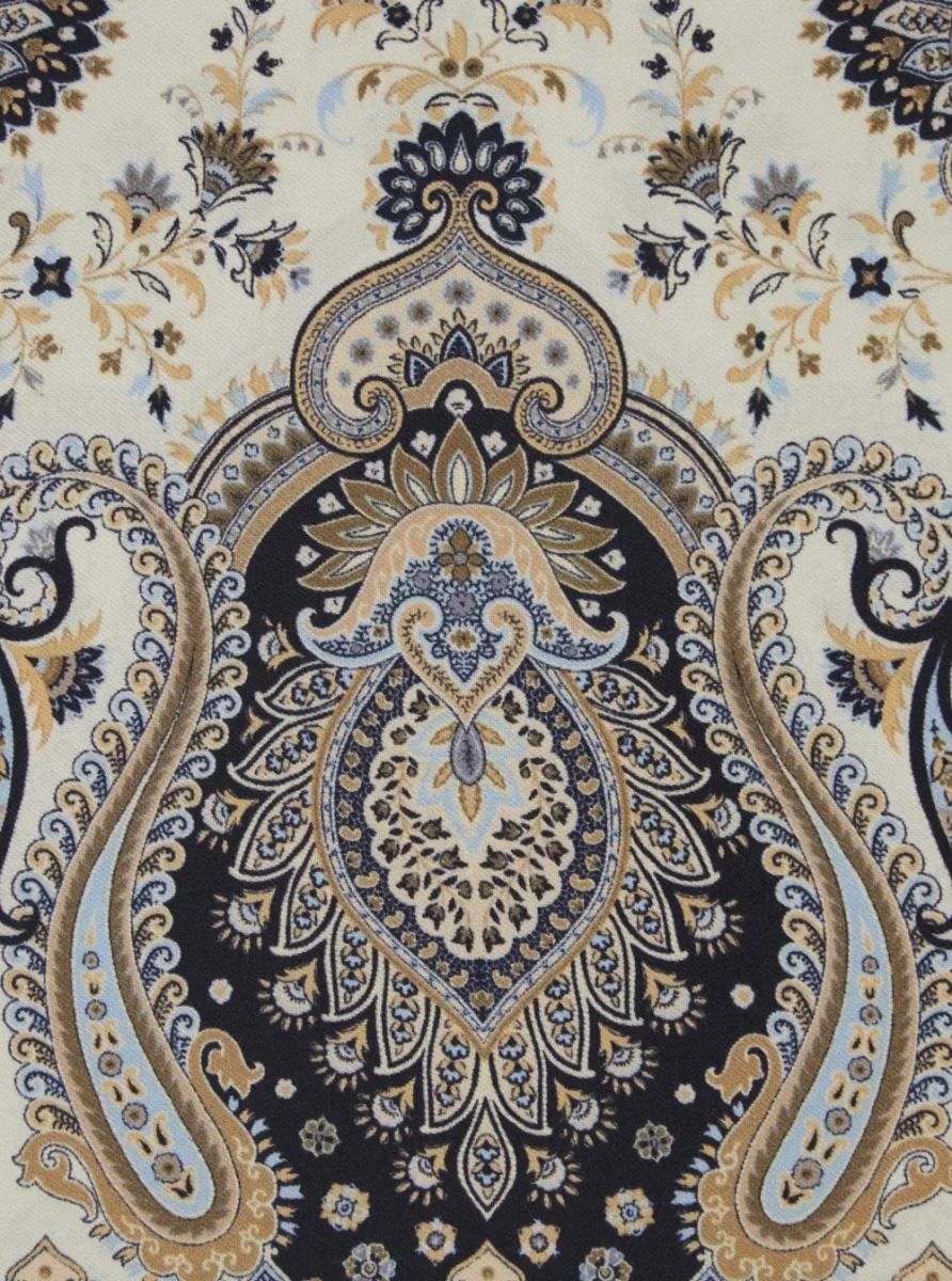 Esarfa ETRO multicolor din matase - Img 3