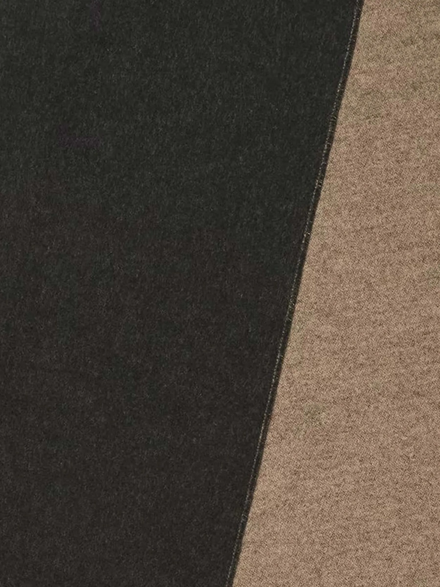 Esarfa Fendi neagra din lana si casmir - Img 4