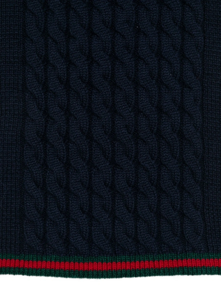 Esarfa Gucci albastra - Img 3