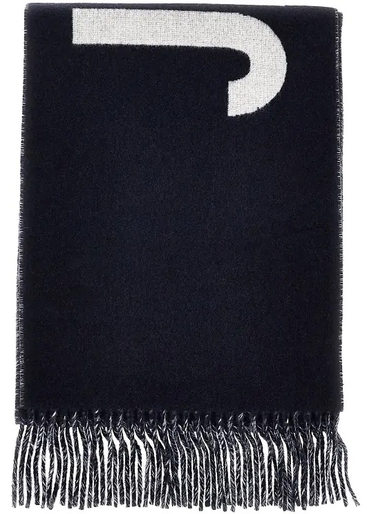 Esarfa Jacquard logo wool scarf - Img 2