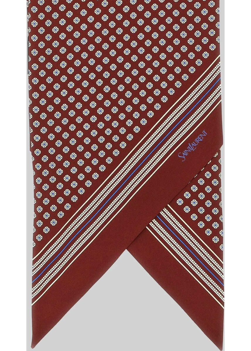 Esarfa Lavallière Scarf In Silk Twill - Img 2