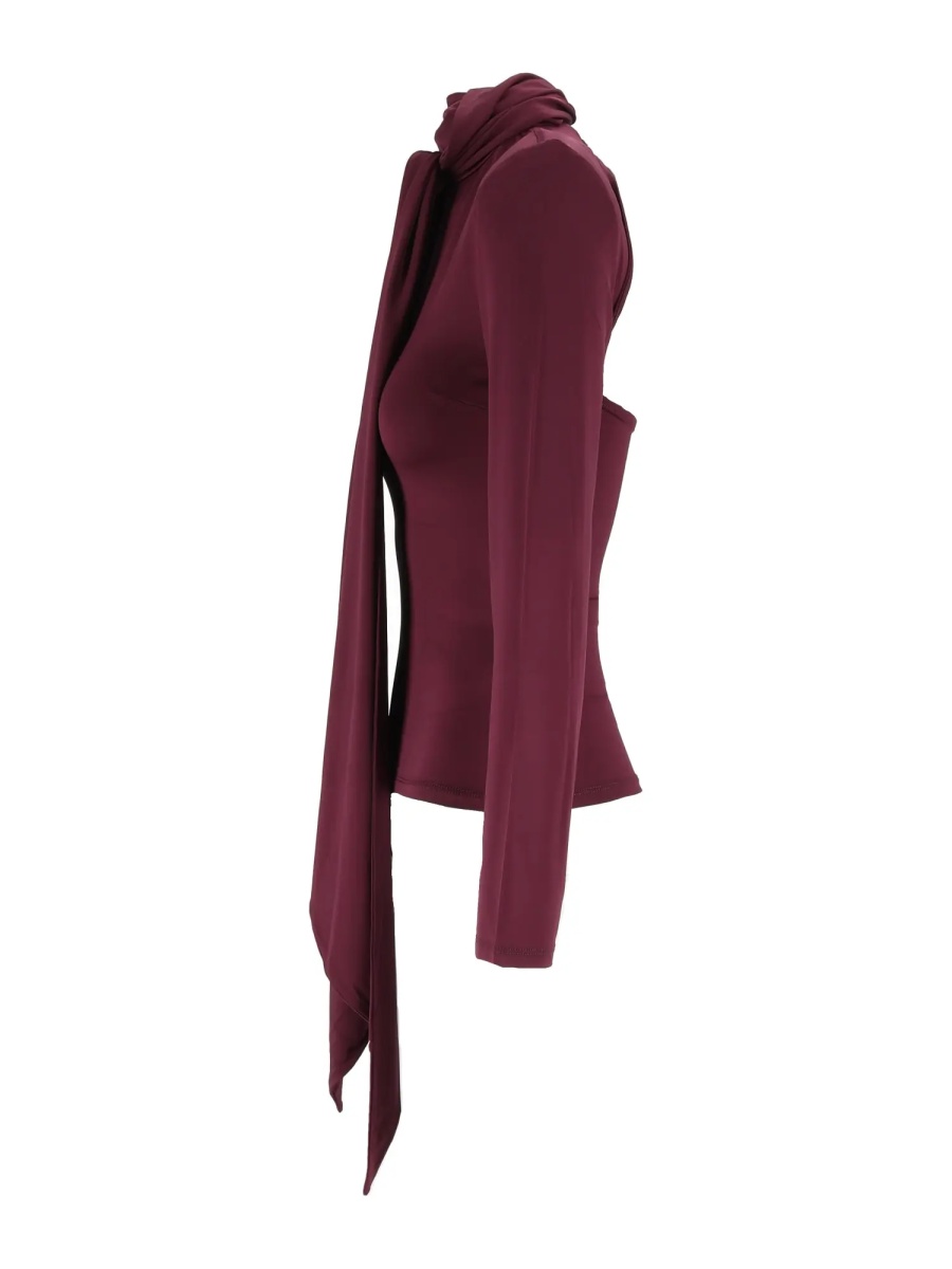 Esarfa LONG-SLEEVED SCARF TOP Winetasting (Tight Fit) - Img 2