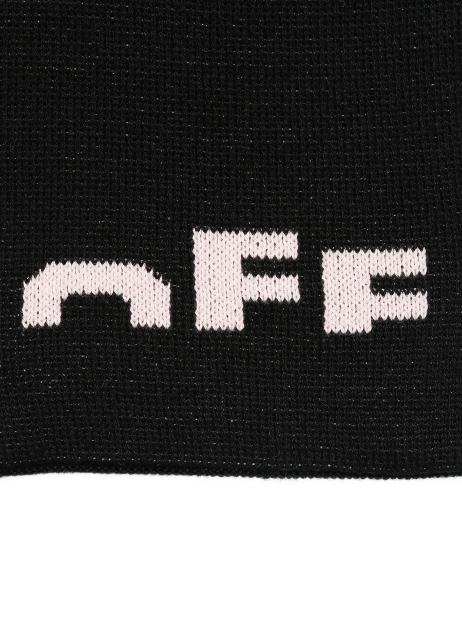 Esarfa Off-White neagra - Img 3