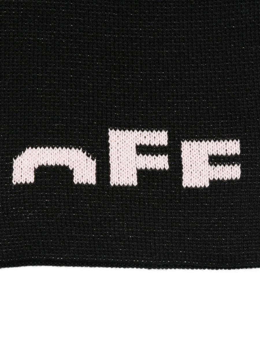 Esarfa Off-White neagra - Img 3