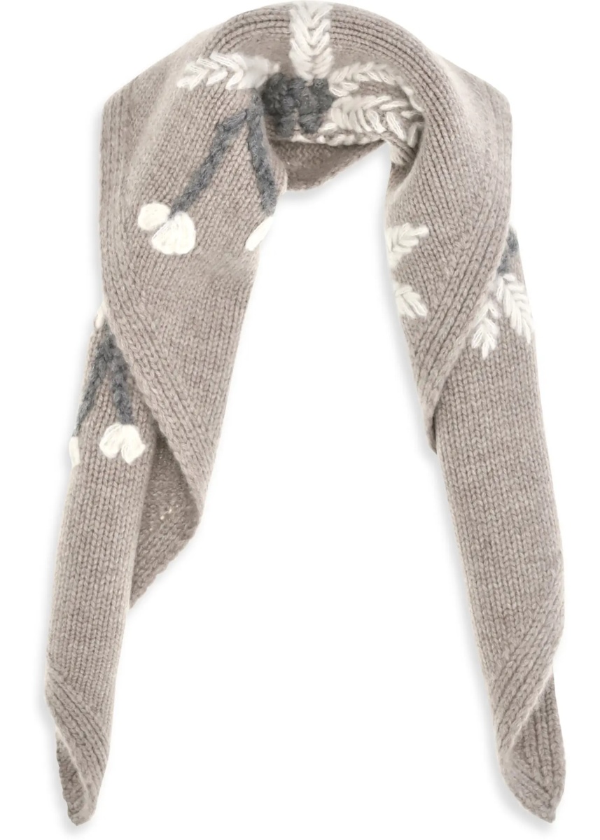 Esarfa P.A.R.O.S.H. Wallaby floral knit Scarf - Img 2
