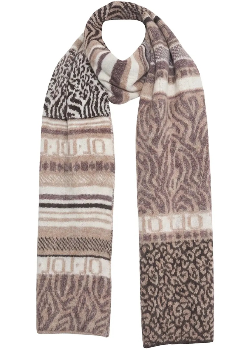 Esarfa Scarf with animal print - Img 2