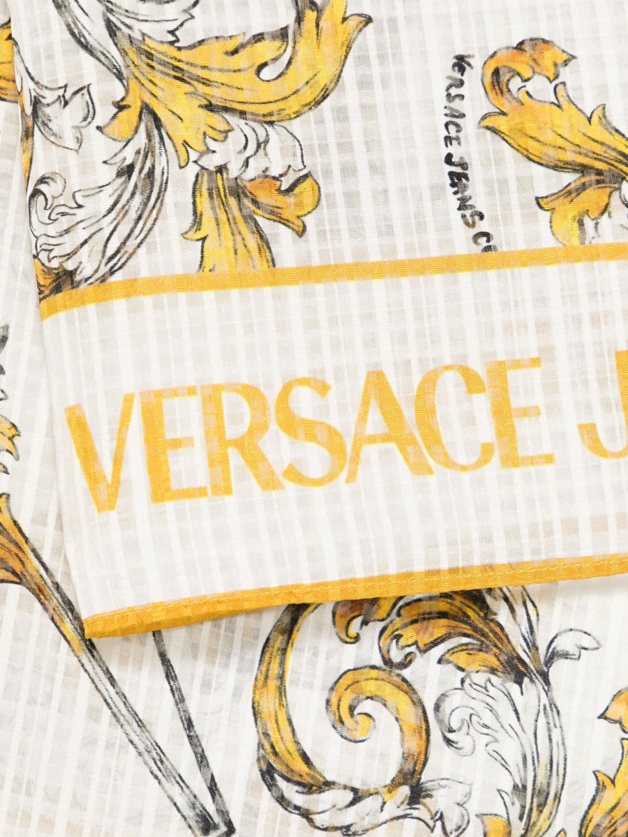 Esarfa Versace Jeans Couture alba - Img 2