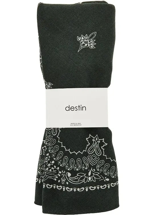 Esarfa Wool scarf with Bandanda motif - Img 2