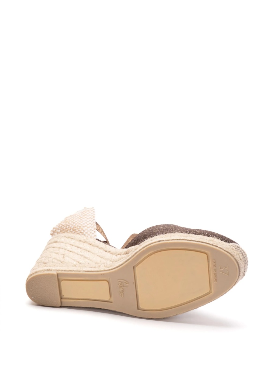 Espadrile CASTAÑER maro din in - Img 5