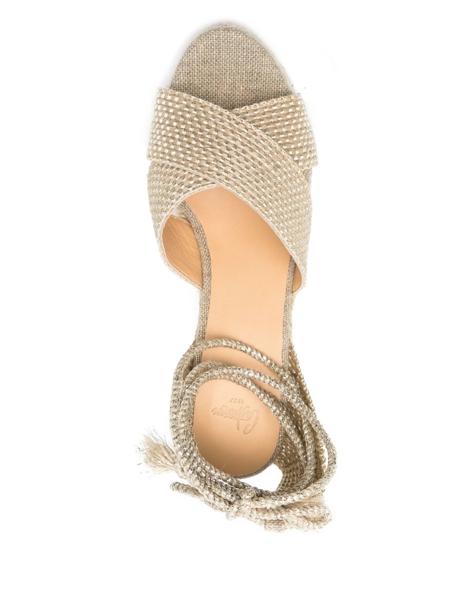 Espadrile CASTAÑER neutre din material textil - Img 4
