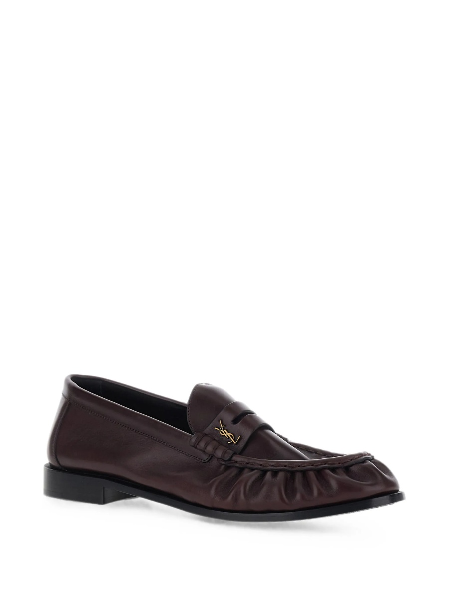 Espadrile Saint Laurent maro din piele - Img 2