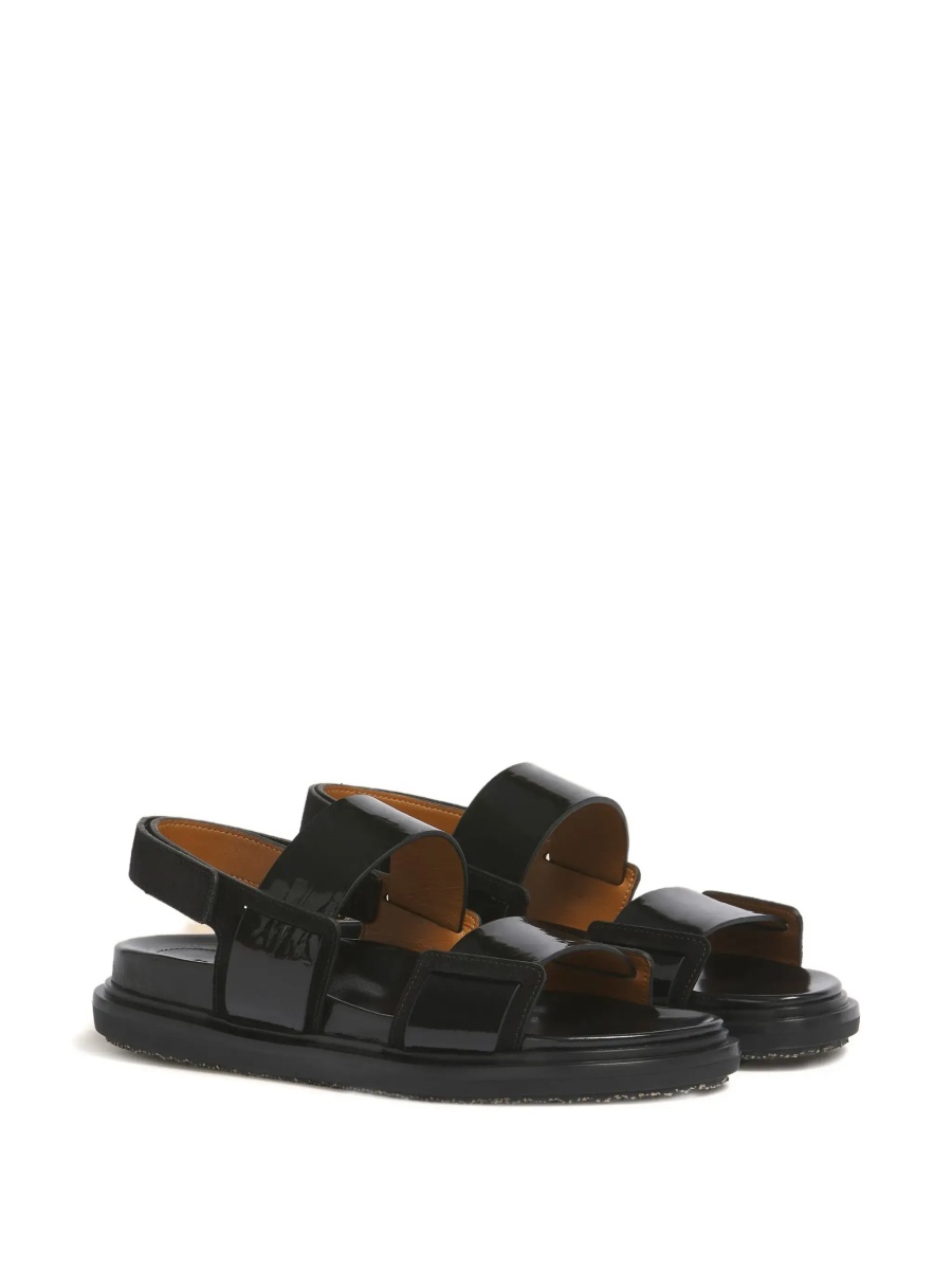 "Fussbett" leather sandals - Img 2