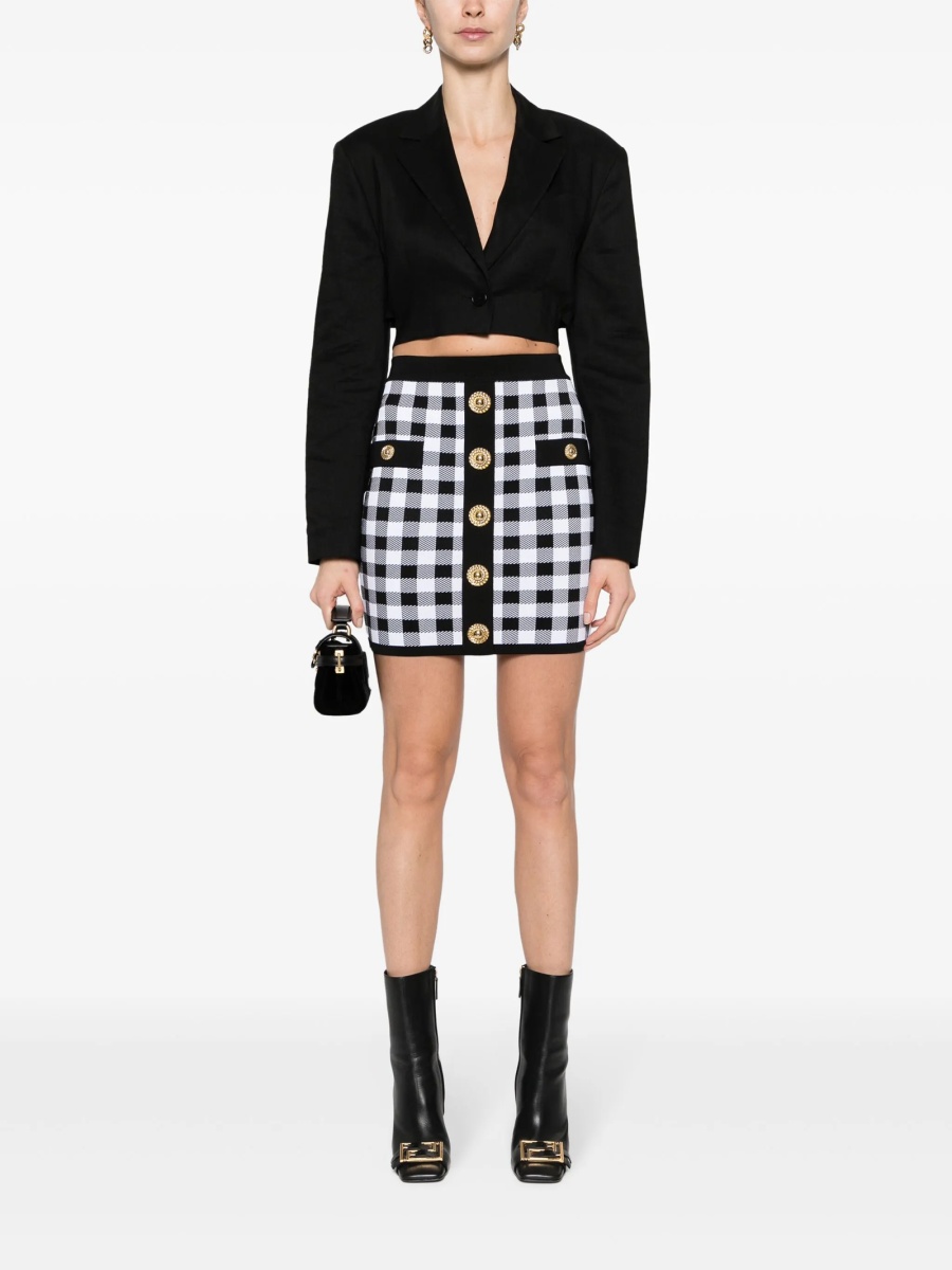 Fusta Balmain neagra - Img 2