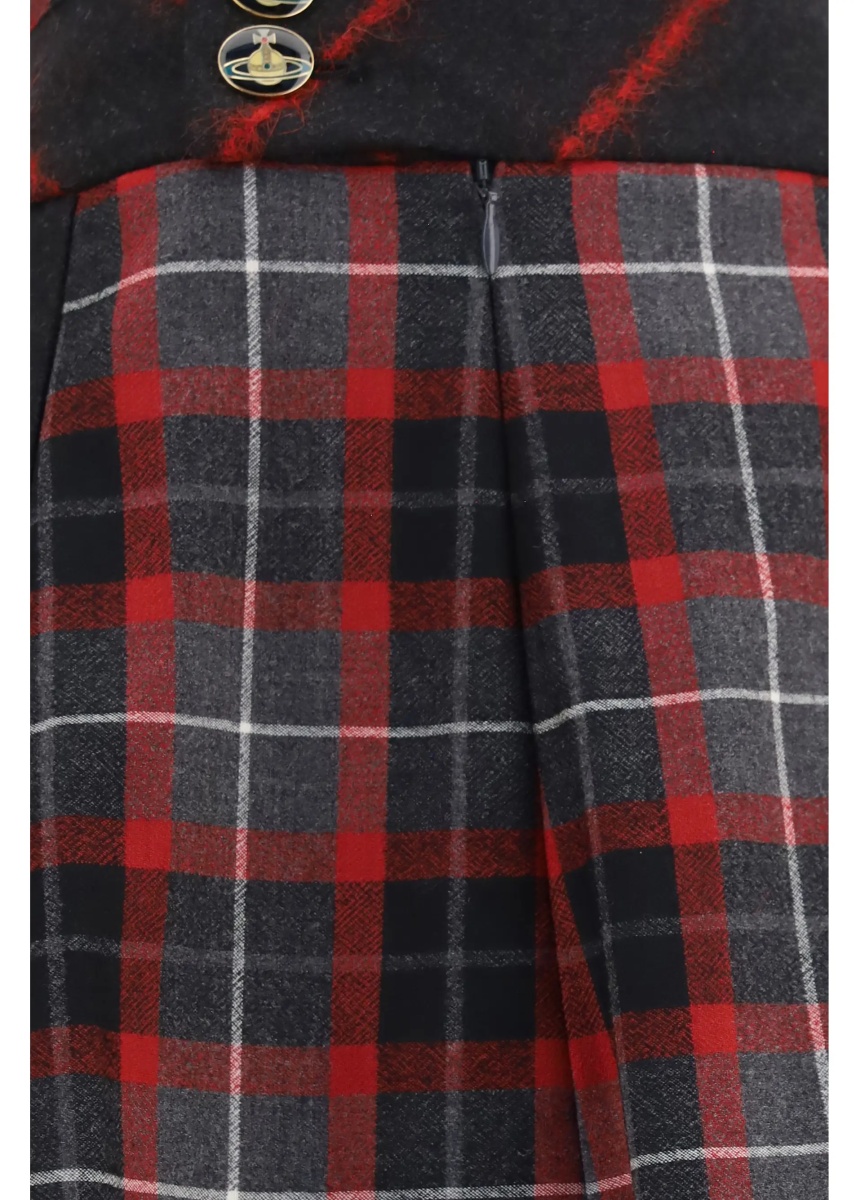 Fusta Bell virgin wool mini Skirt - Img 3