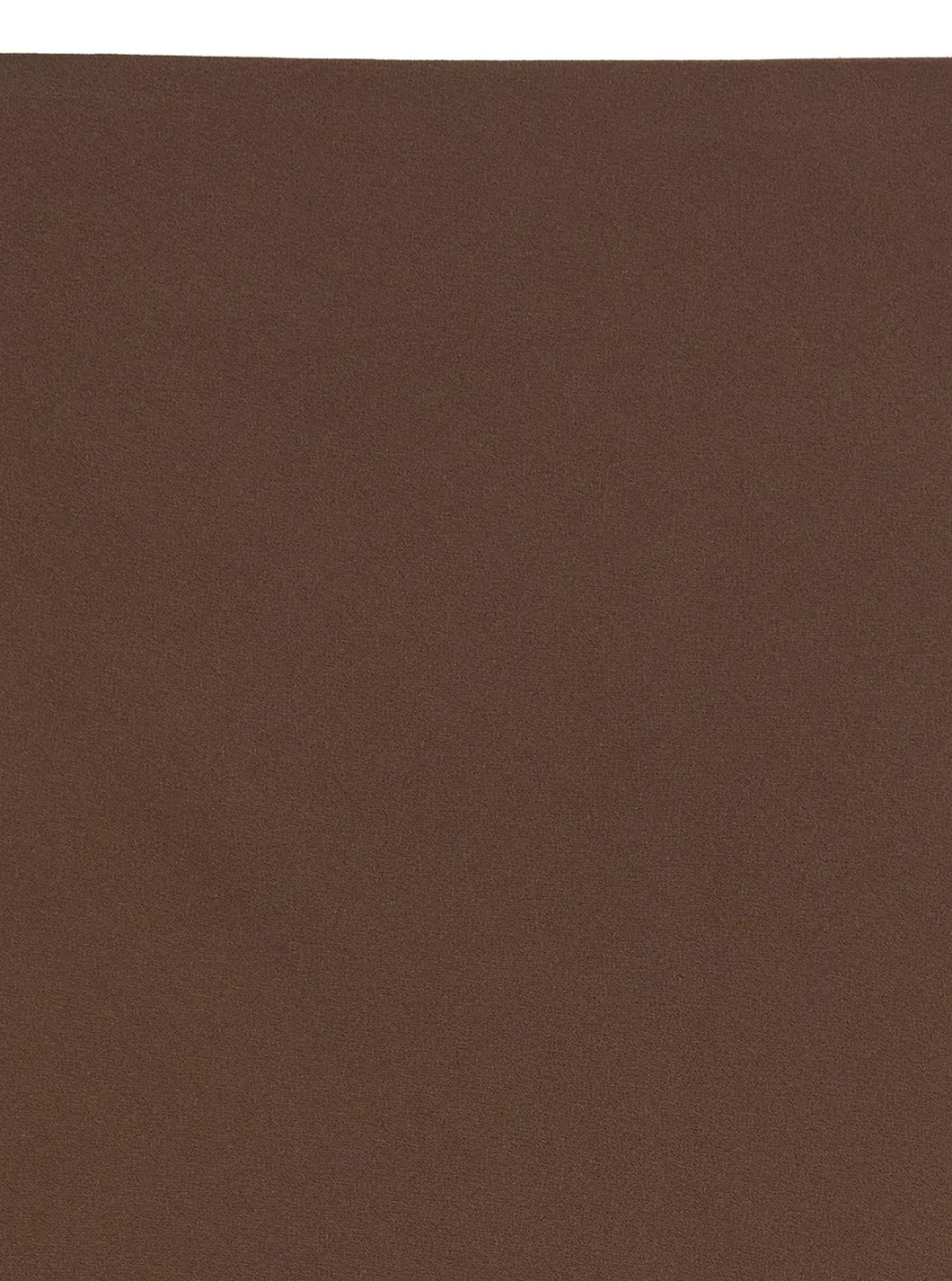 Fusta Brown Long skirt with slip-on design in viscose blend woman - Img 3