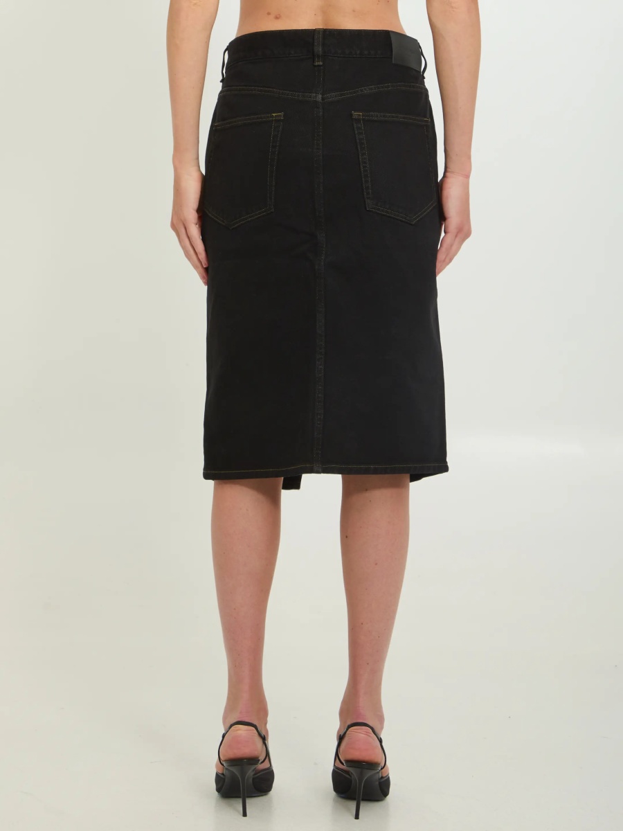 Fusta Deep Sea Baggy Pencil Skirt - Img 4