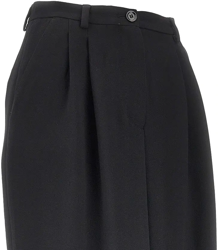 Fusta Dolce &amp; Gabbana neagra din lana - Img 2