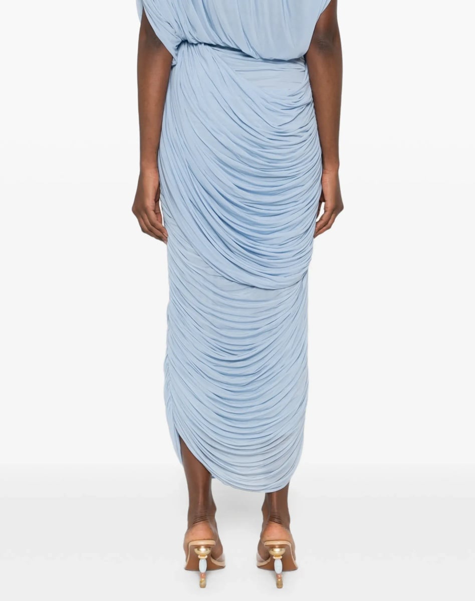 Fusta Draped midi Skirt - Img 4
