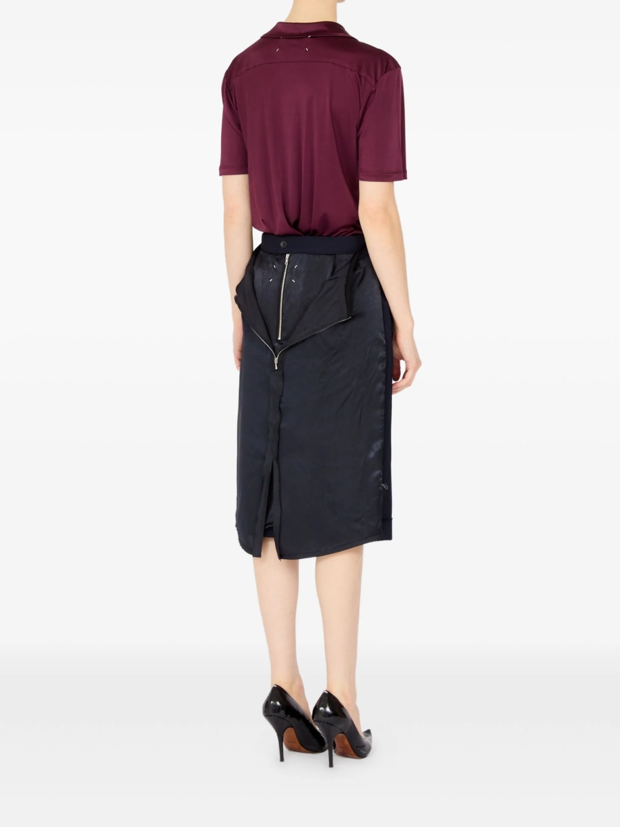 Fusta drepte Maison Margiela albastra - Img 4