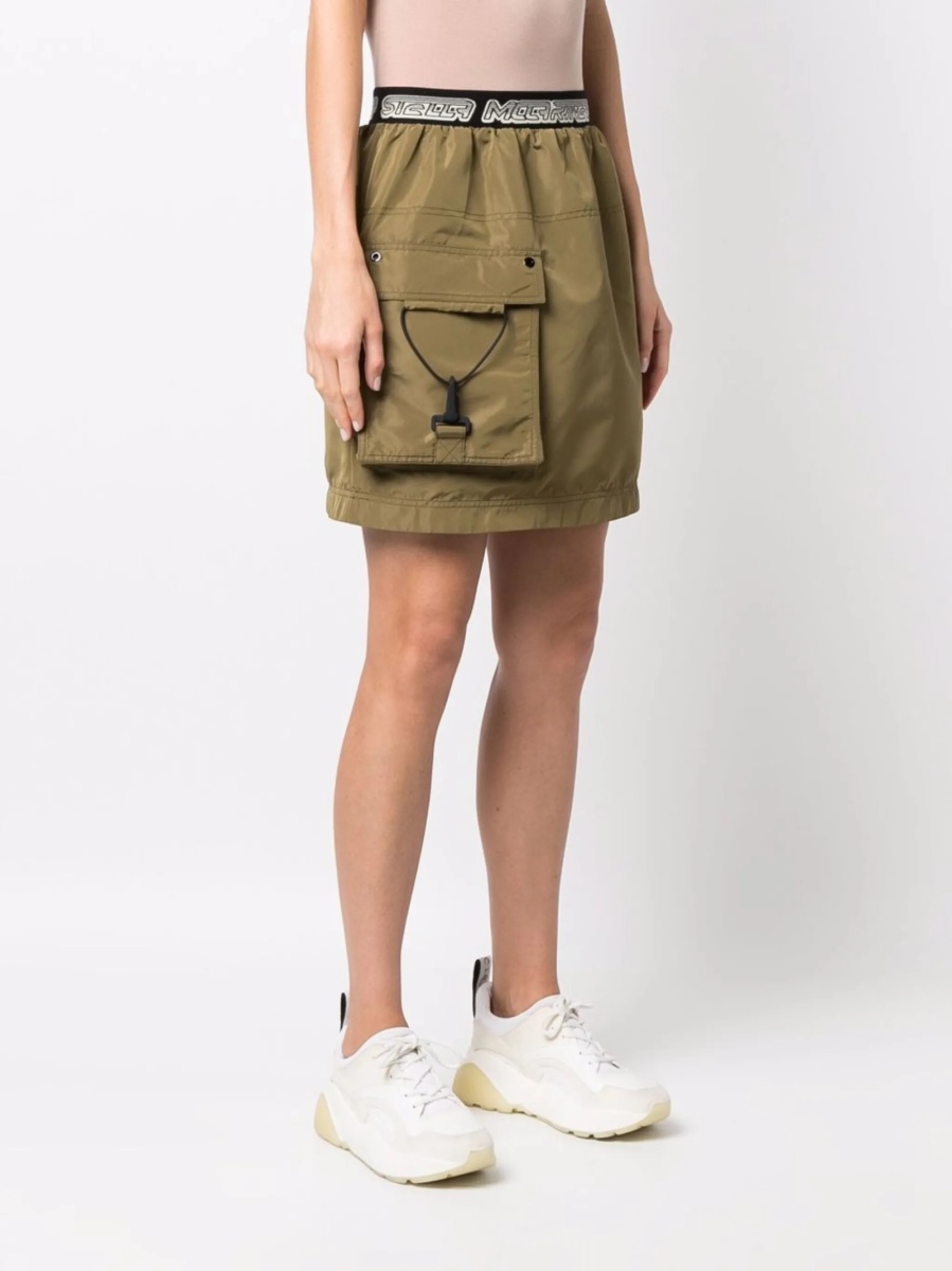 Fusta drepte Stella McCartney verde - Img 3