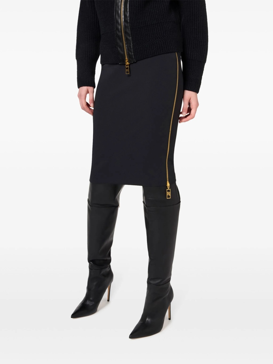 Fusta Elisabetta Franchi neagra - Img 4