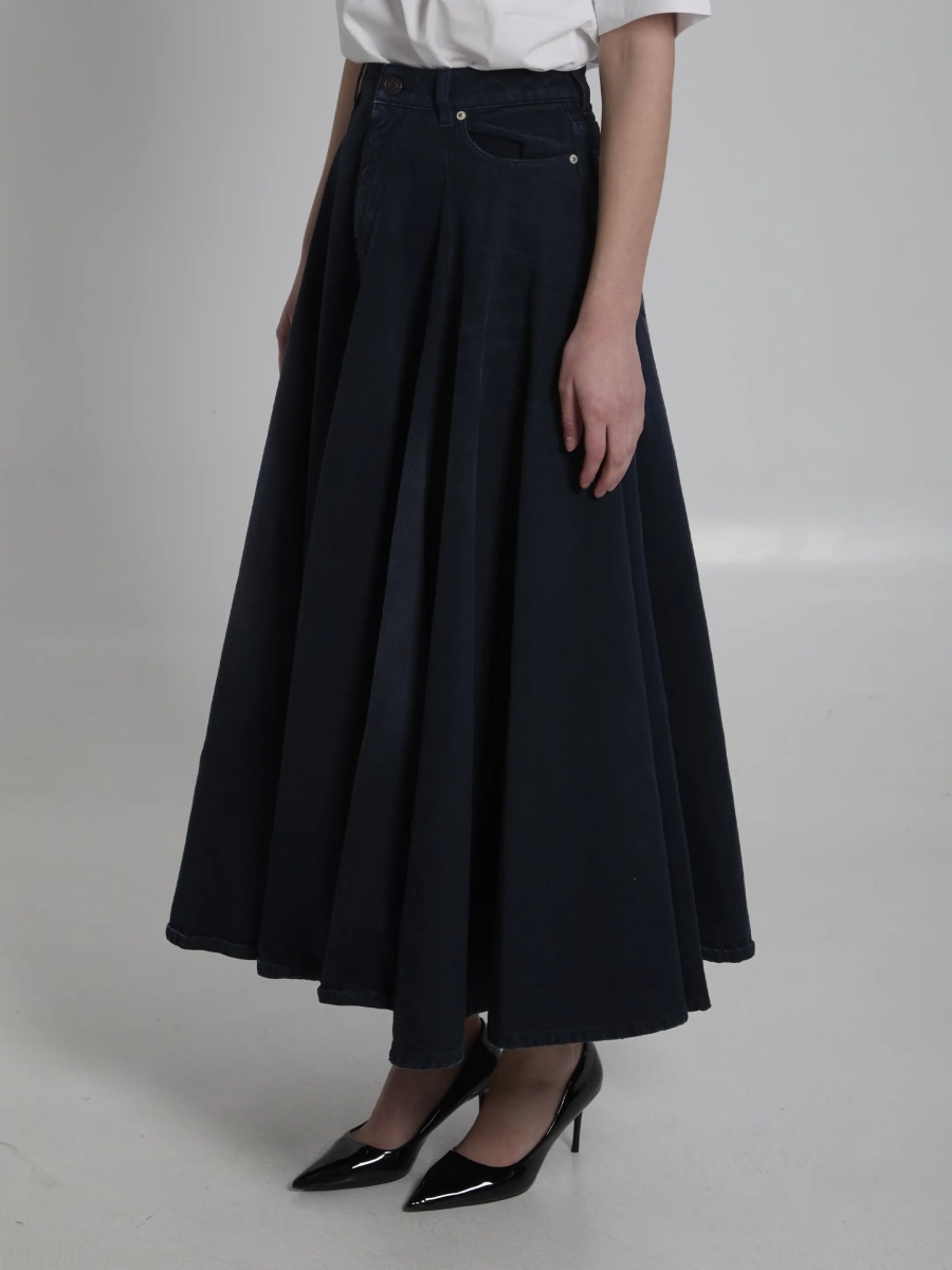 Fusta Godet Maxi Skirt - Img 2