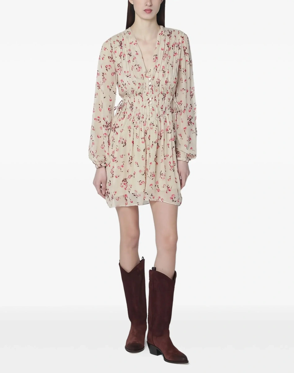 Fusta Lolita flared floral Skirt - Img 4