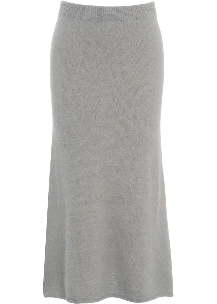 Fusta lunga Roberto Collina maro din tricot - Img 2