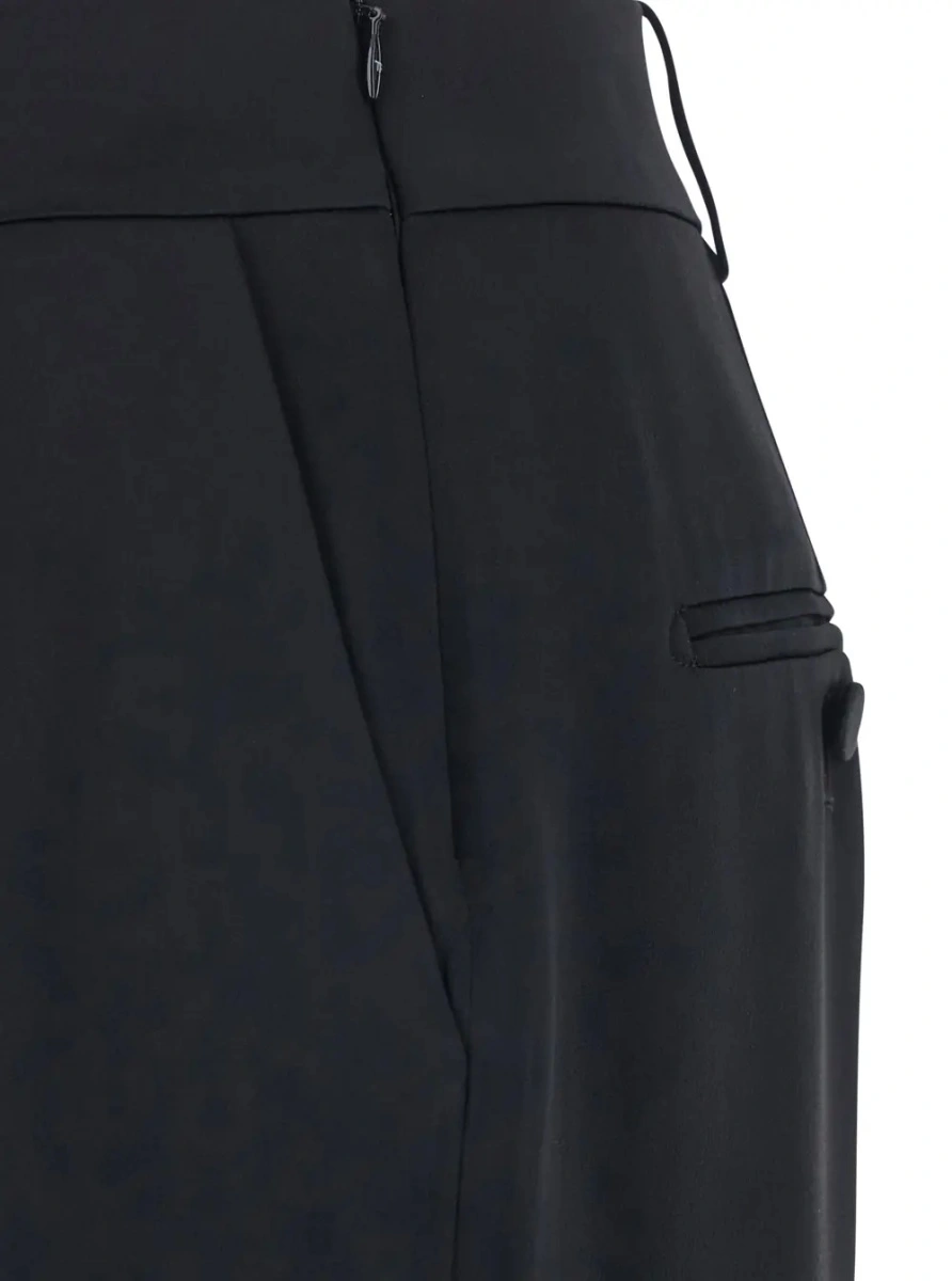 Fusta Tom Ford neagra din vascoza - Img 3