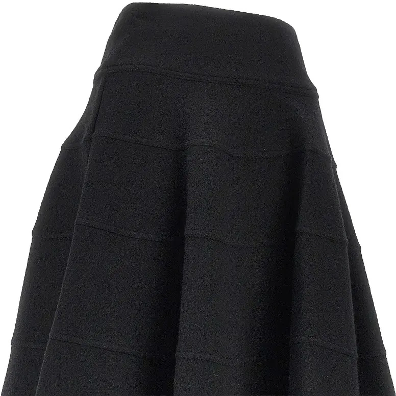 Fusta Wool cloth knee-length skirt - Img 2