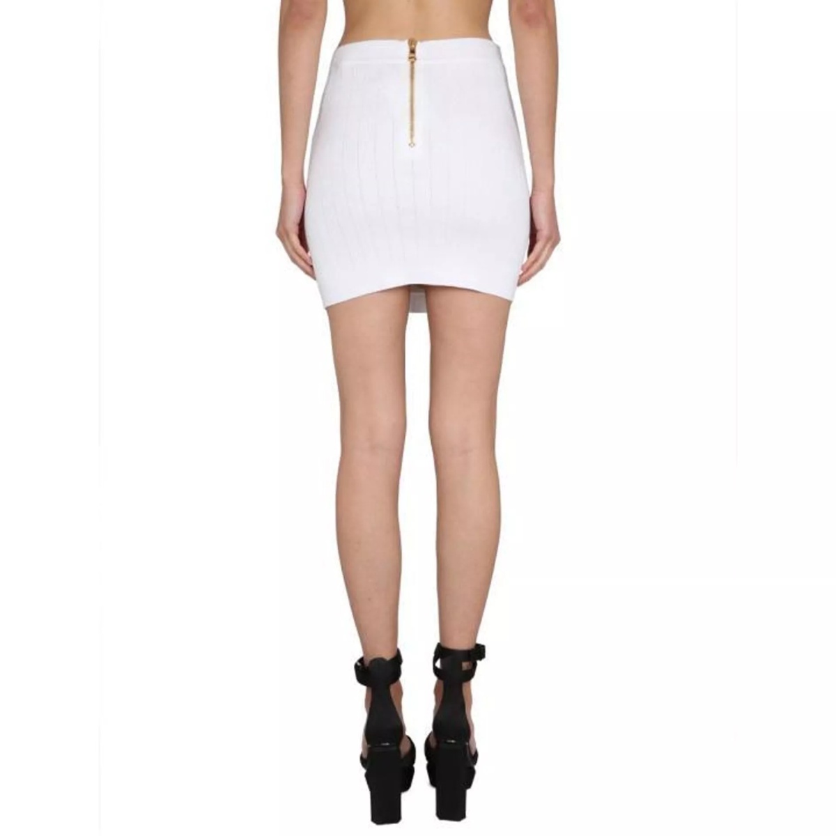 Fuste Balmain Stretch Mini Skirt - Img 3