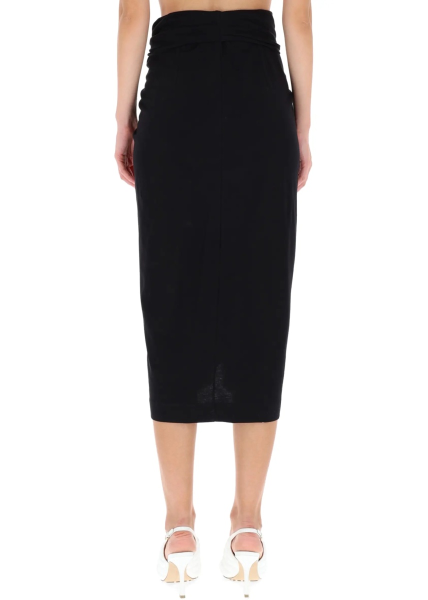 Fuste Draped "Herchive" Skirt - Img 4