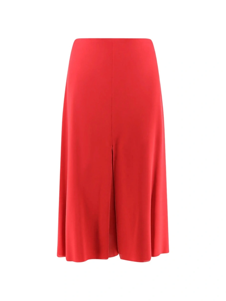 Fuste Flared midi skirt in silk - Img 7