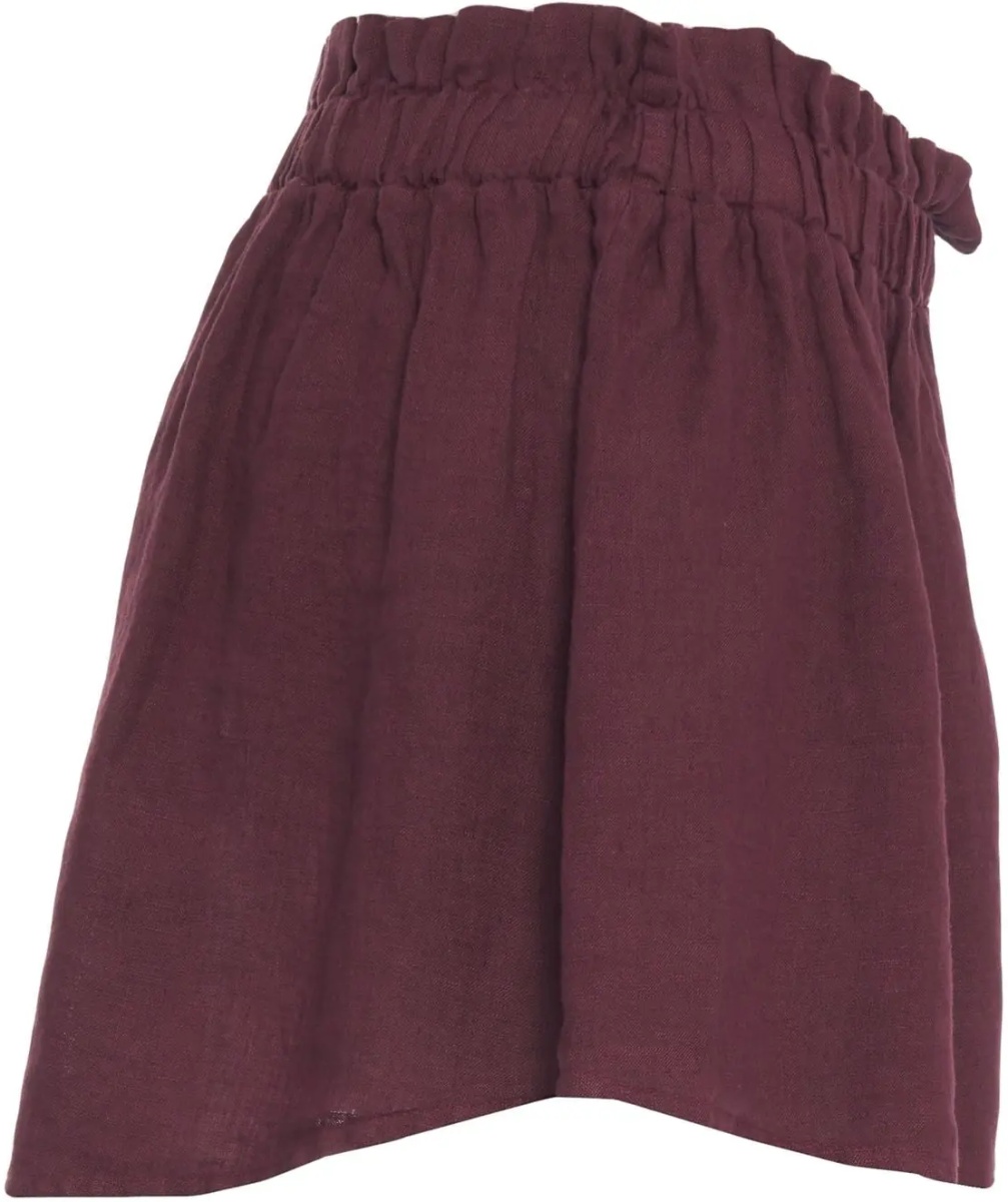 Fuste Linen mini skirt - Img 3