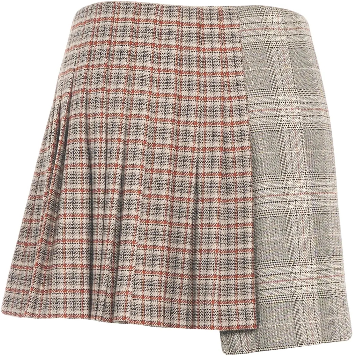 Fuste Mini skirt with check pattern - Img 4