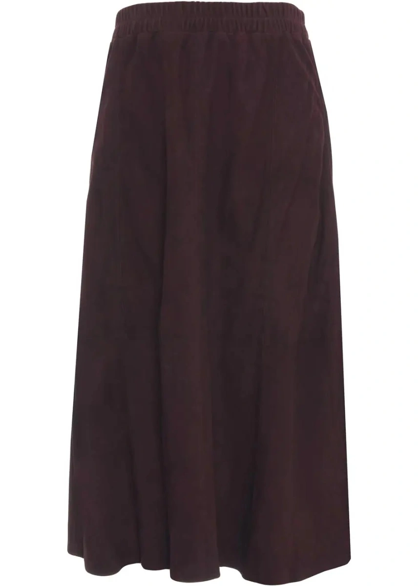 Fuste Suede midi skirt 'Nahee' - Img 2