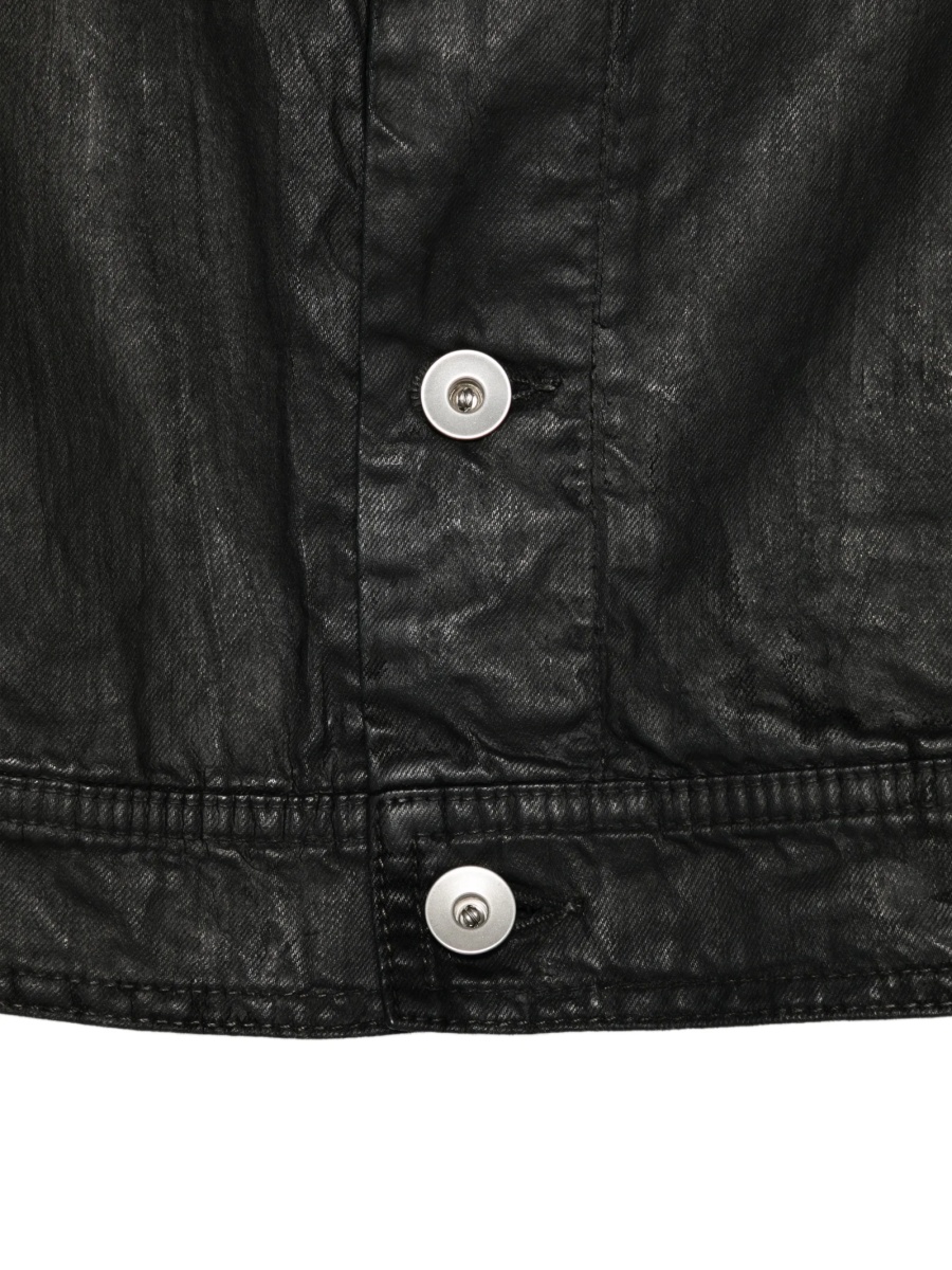 Geaca biker Rick Owens neagra - Img 3