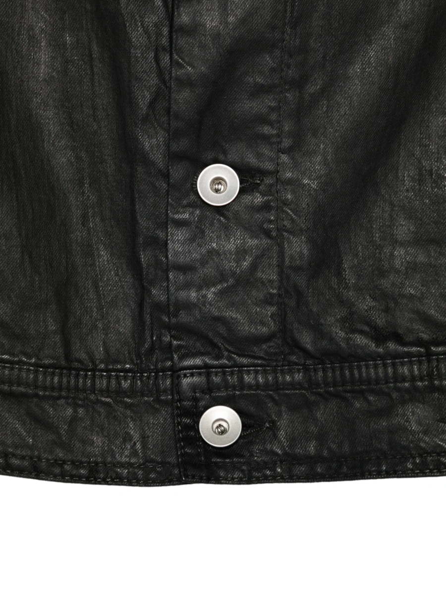 Geaca biker Rick Owens neagra - Img 3
