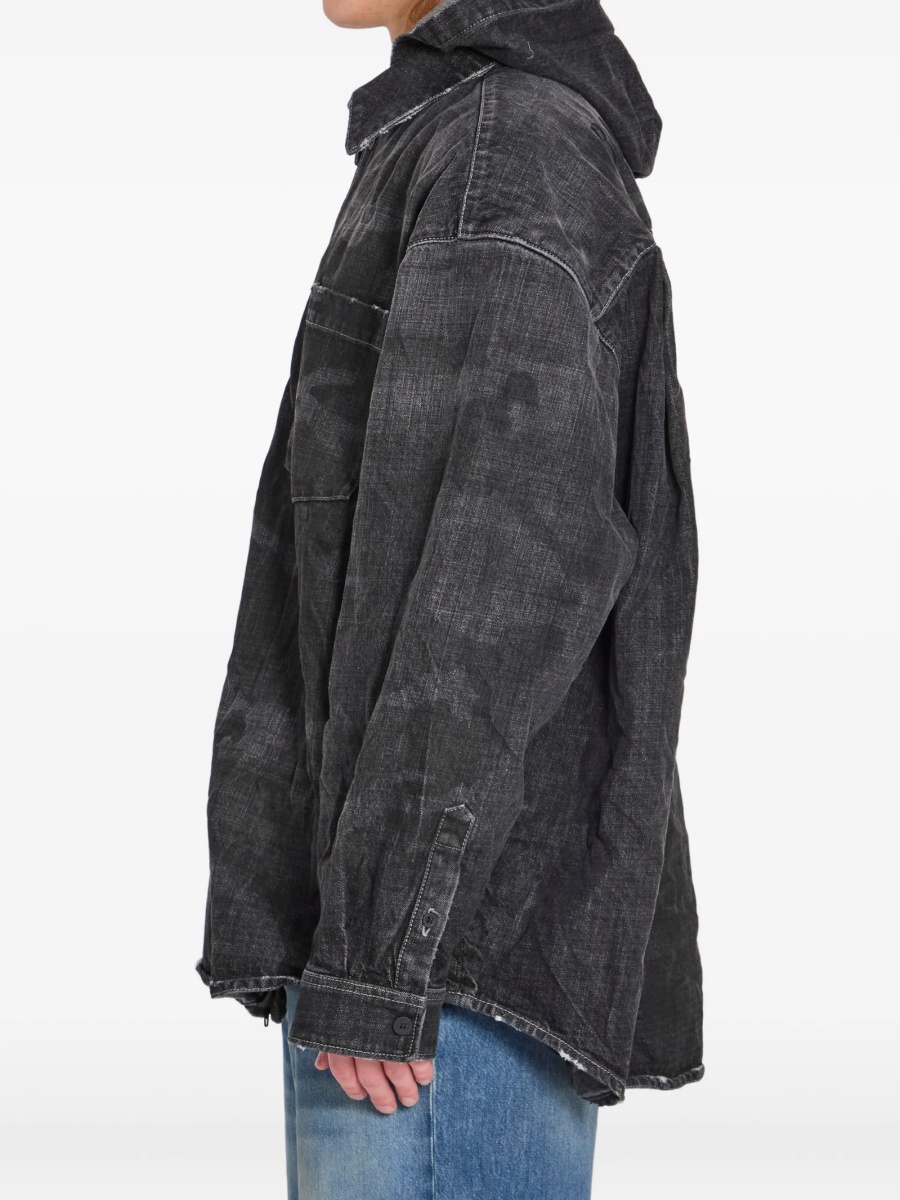 Geaca de blugi Balenciaga neagra - Img 2