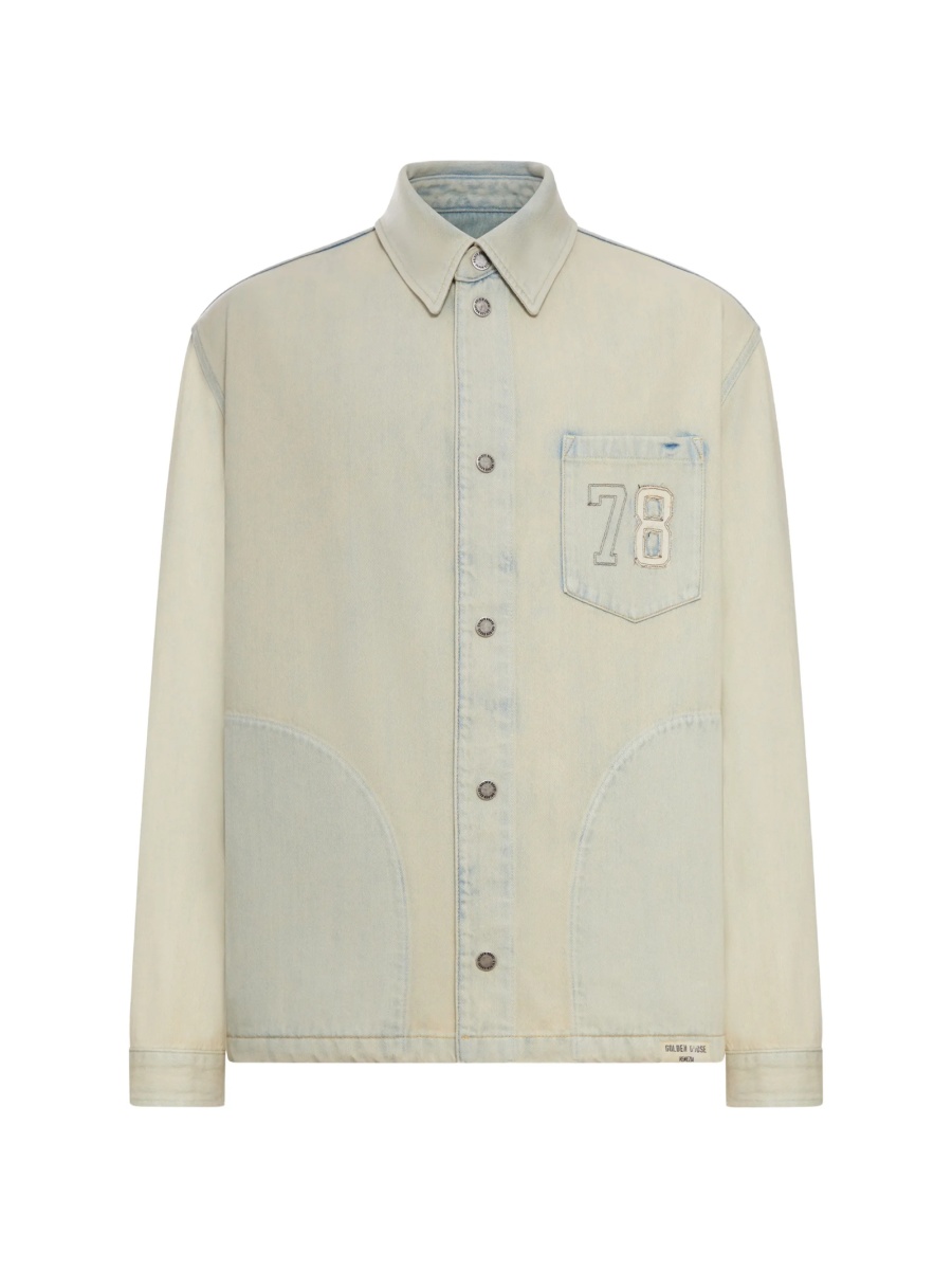 Geaca de blugi Golden Goose neutra - Img 2