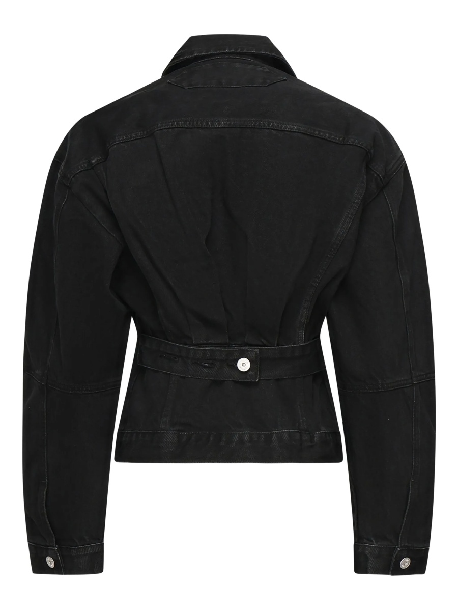 Geaca de blugi JACQUEMUS neagra - Img 2