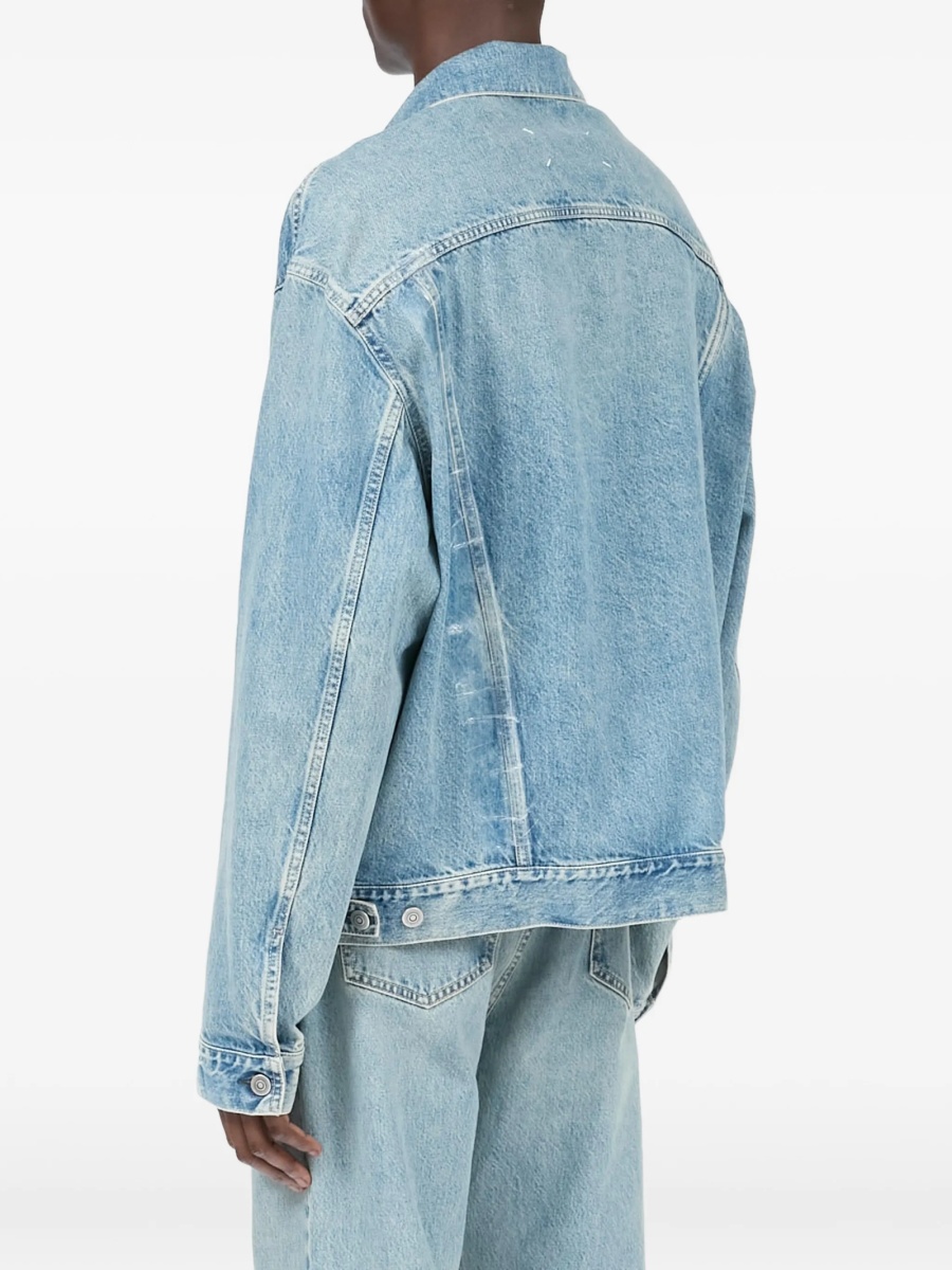 Geaca de blugi Maison Margiela albastra - Img 5