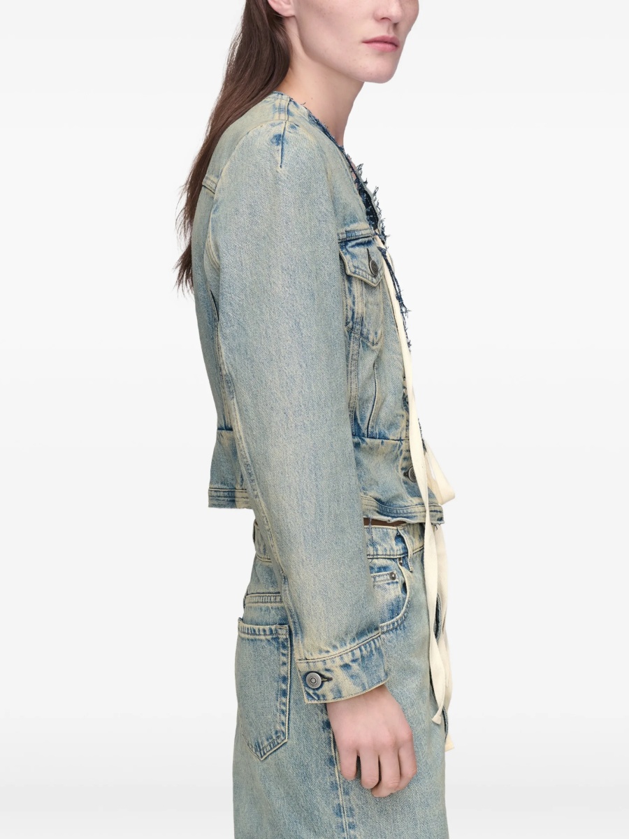 Geaca de blugi Maison Margiela albastra - Img 4