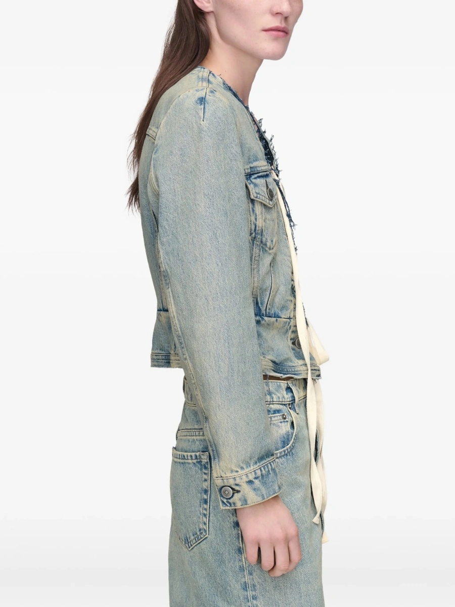 Geaca de blugi Maison Margiela albastra - Img 4