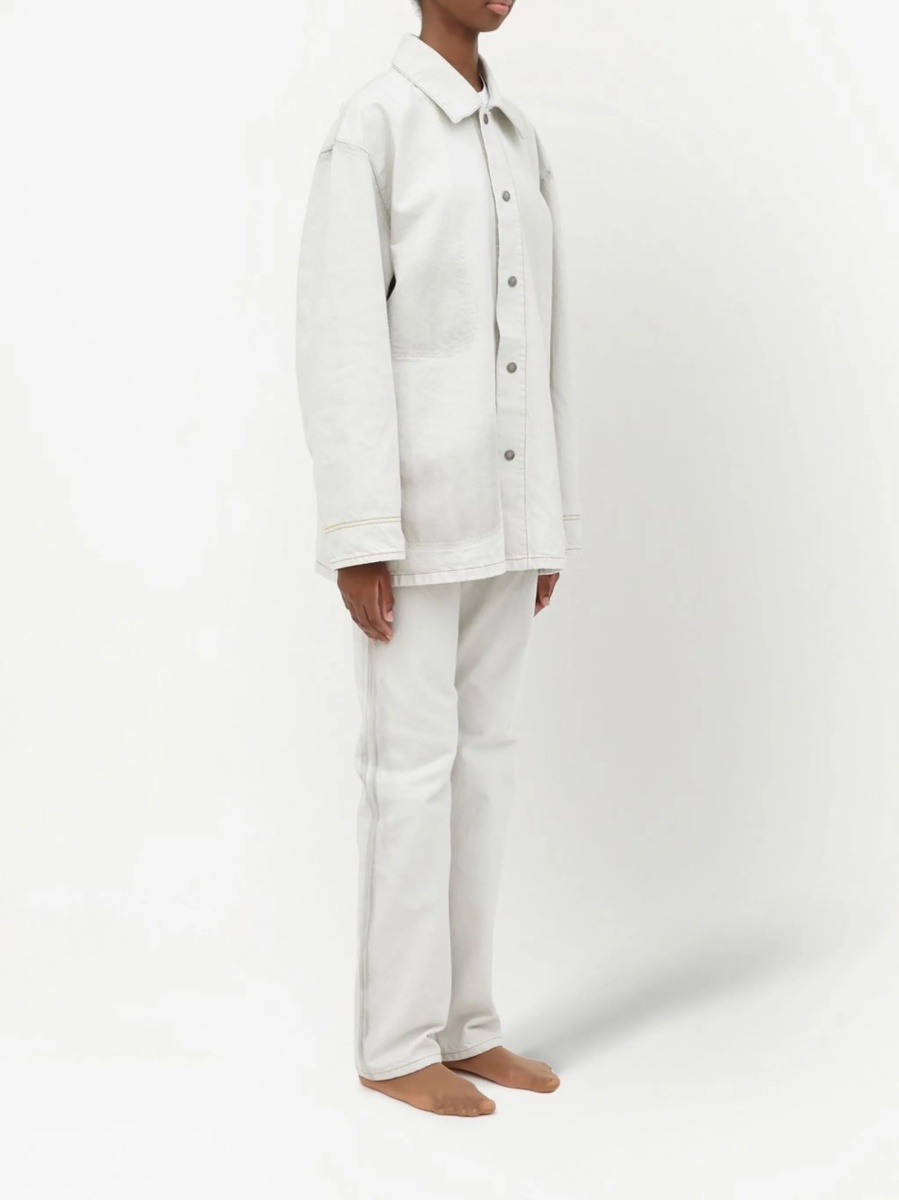 Geaca de blugi Maison Margiela alba - Img 3