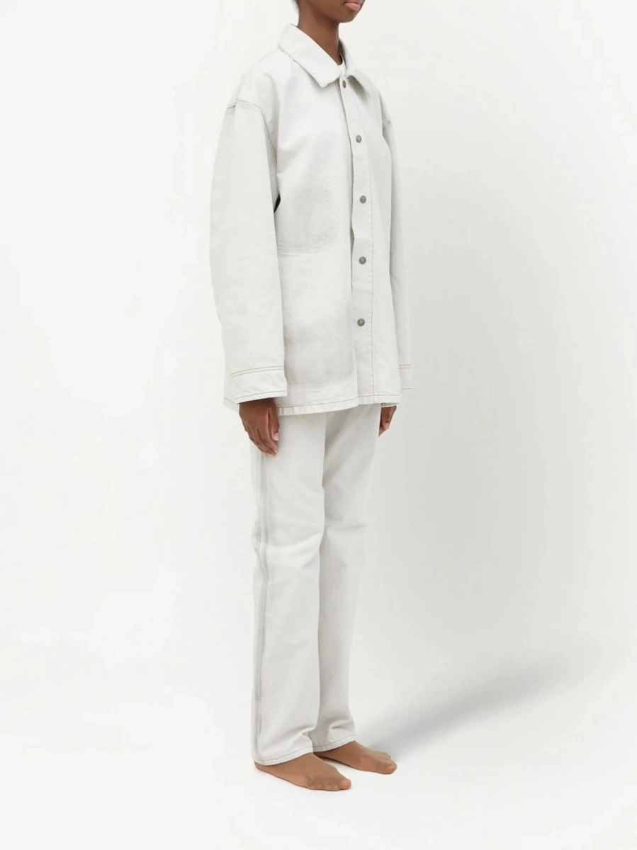 Geaca de blugi Maison Margiela alba - Img 3