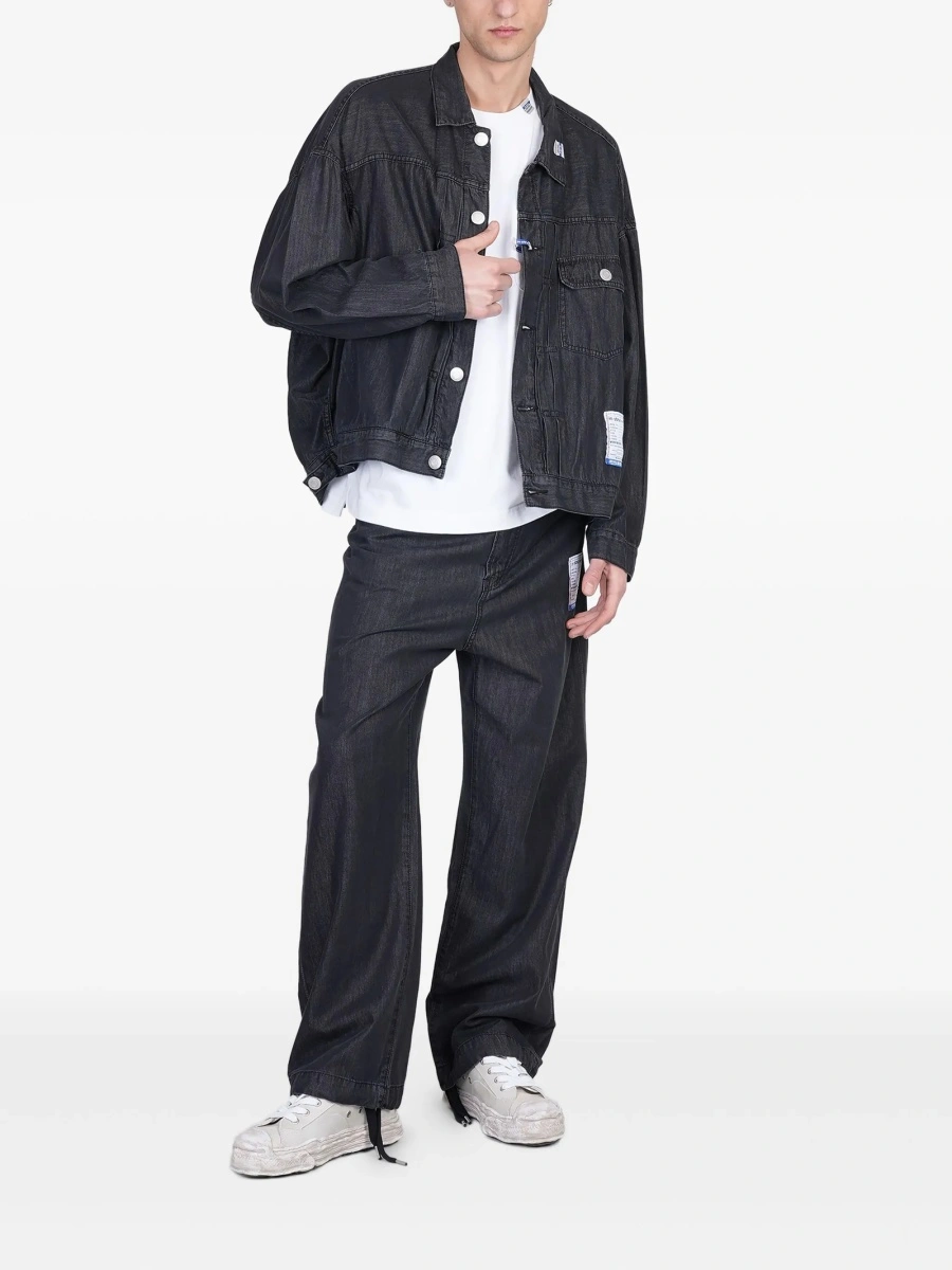 Geaca de blugi Maison Margiela neagra - Img 2