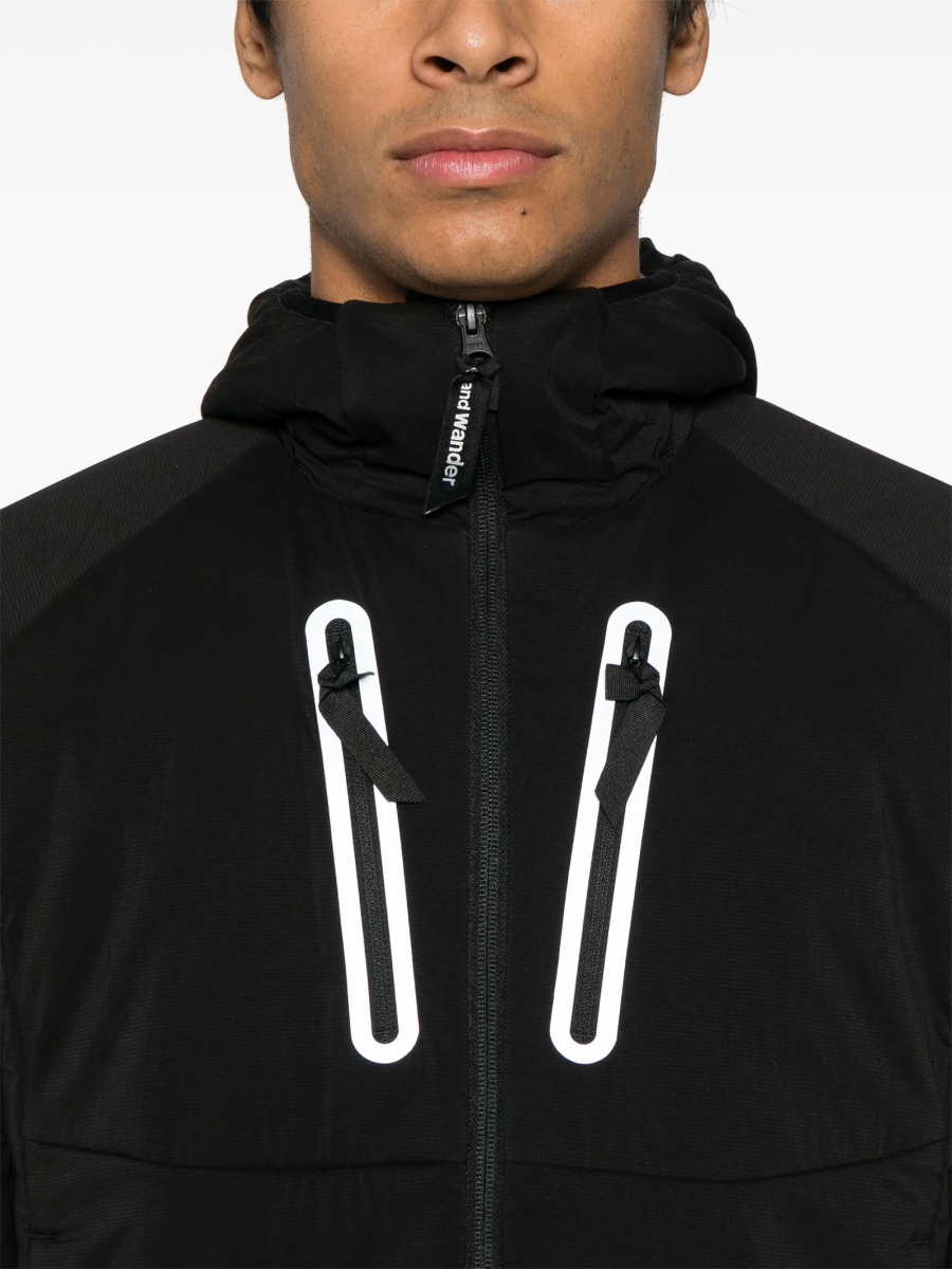 Geaca de iarna AND WANDER neagra din polyester si nylon - Img 5