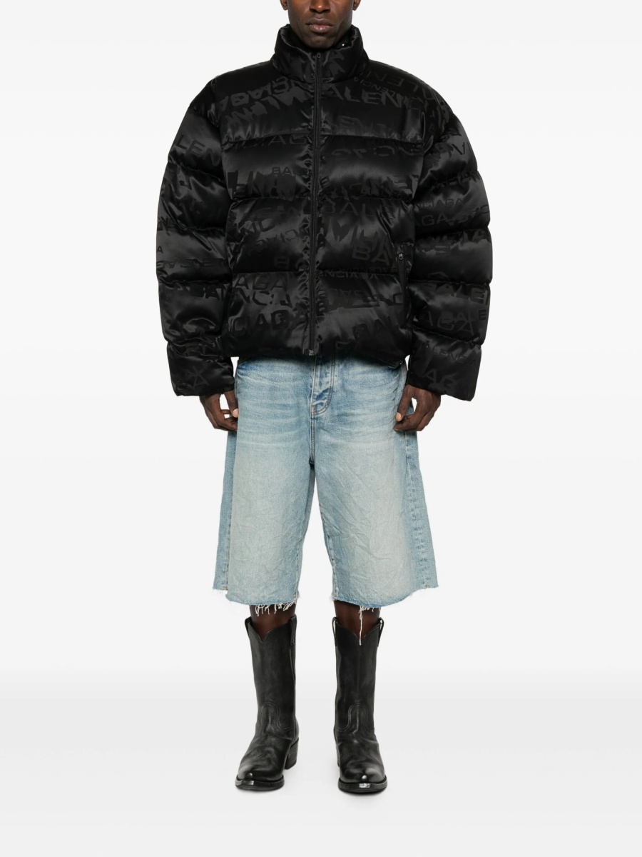 Geaca de iarna Balenciaga neagra - Img 2